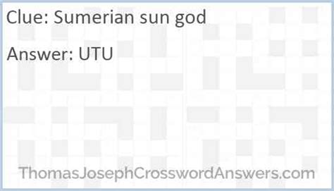 sun god crossword clue|SUN GOD crossword clue